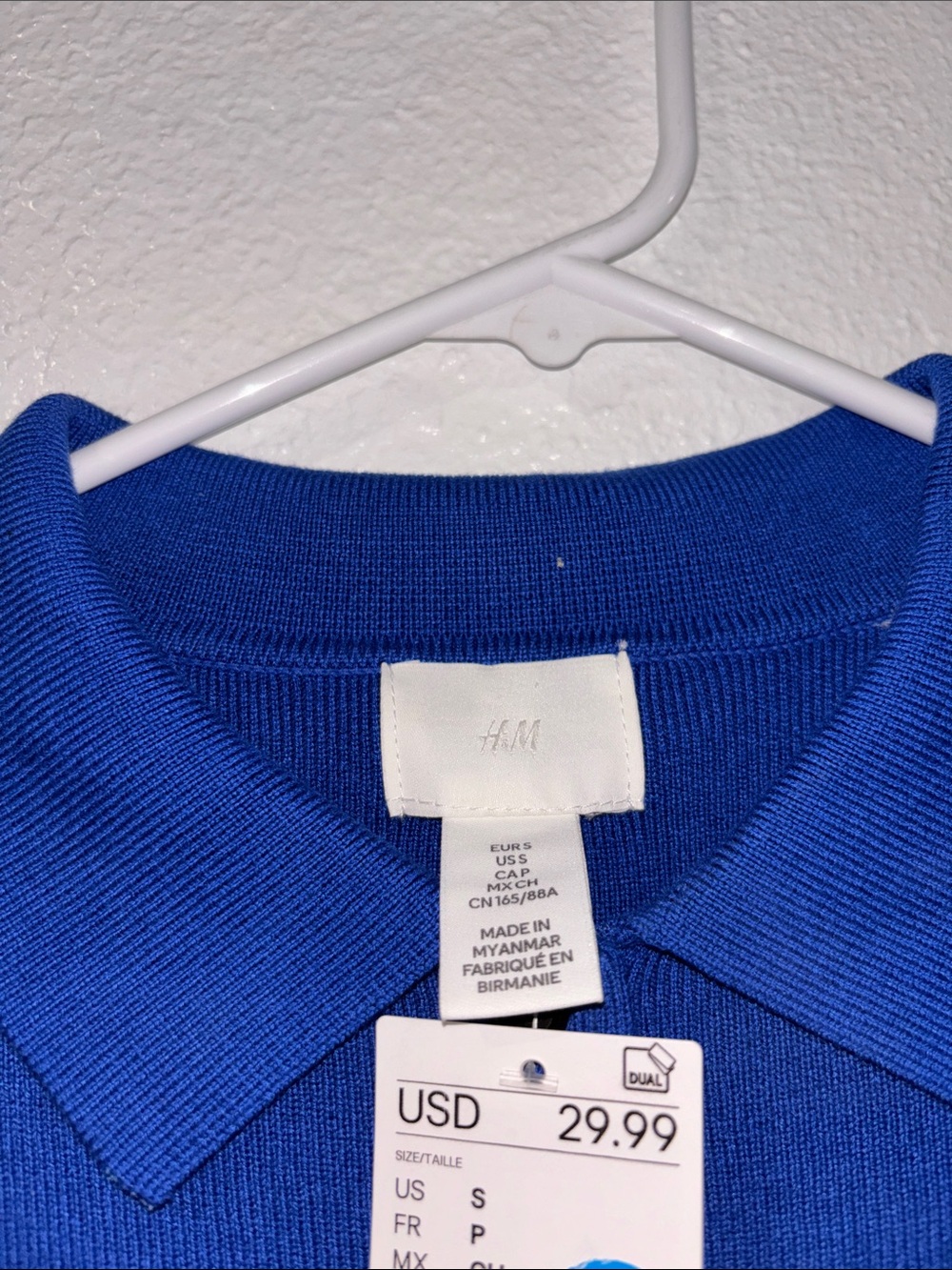 H&M Blue Button Up - Picture 2 of 3